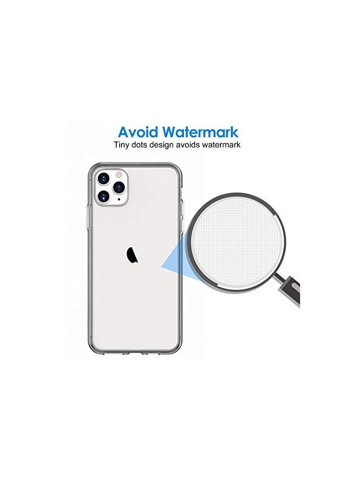 جي تيك حافظة JETech لهاتف iPhone 11 Pro Max مقاس 6.5 بوصة، غطاء ممتص للصدمات غير أصفر اللون، ظهر شفاف مضاد للخدش (شفاف) - Image 2