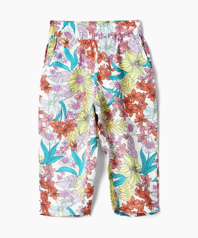 Jelliene GIRLS AOP HAREM PANT - Image 1
