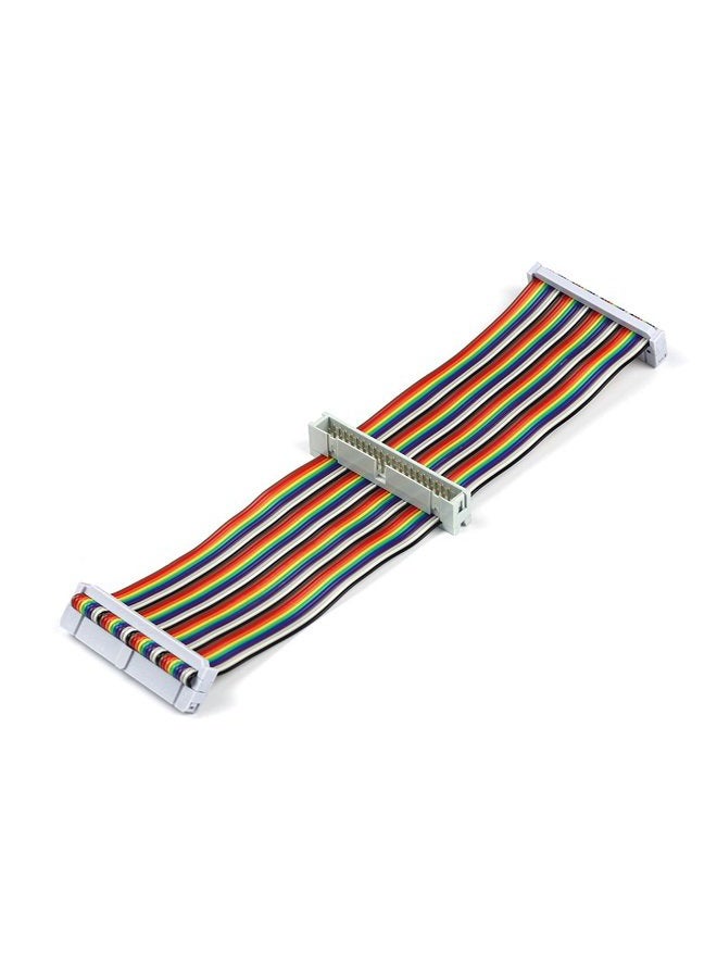 UCTRONICS GPIO Breakout Kit for Raspberry Pi - Assembled Pi T- Type Breakout + 830 Tie Points Solderless Breadboard + 40 Pin Male - Female - Male Rainbow Ribbon Cable + 65pcs Jump Wires - Image 3