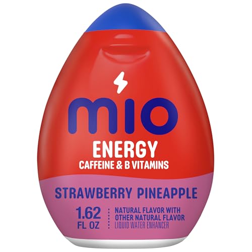mio Energy Strawberry Pineapple Flavored with other natural flavor Liquid Water Enhancer, 1.62 fl oz Bottle - Image 1