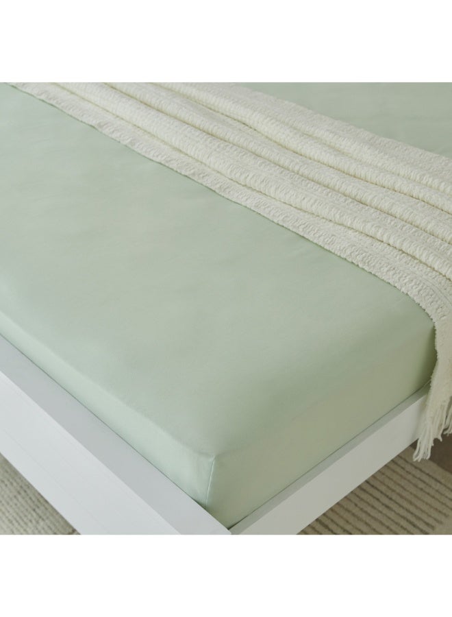 Home Box Derby Solid Microfiber Olympic Queen Fitted Sheet 160 X 200 X 25 Cm - Image 4