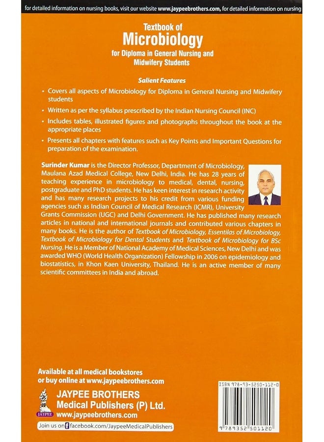 Textbook of Microbiology for Diploma in General Nu - Image 1