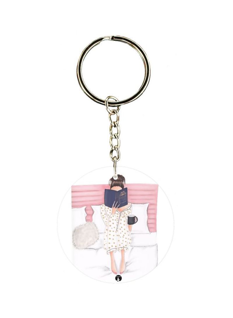 Double Side Printed Keychain