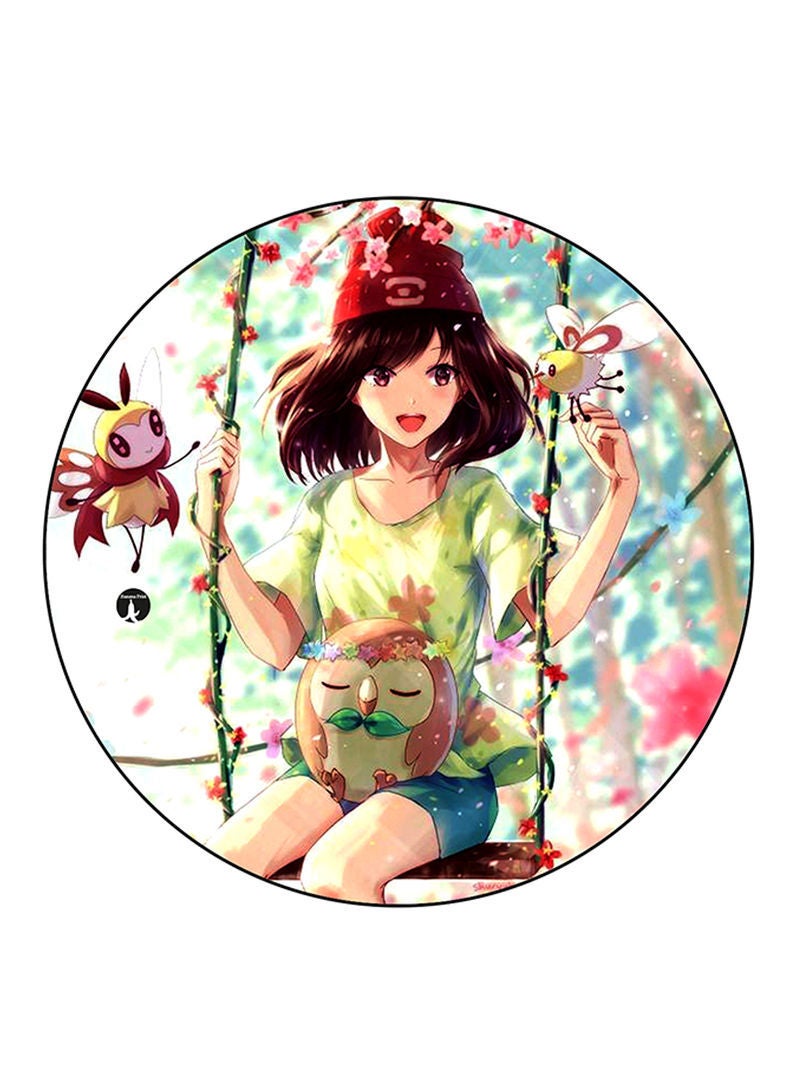 RKN Girl Printed Mouse Pad Multicolour