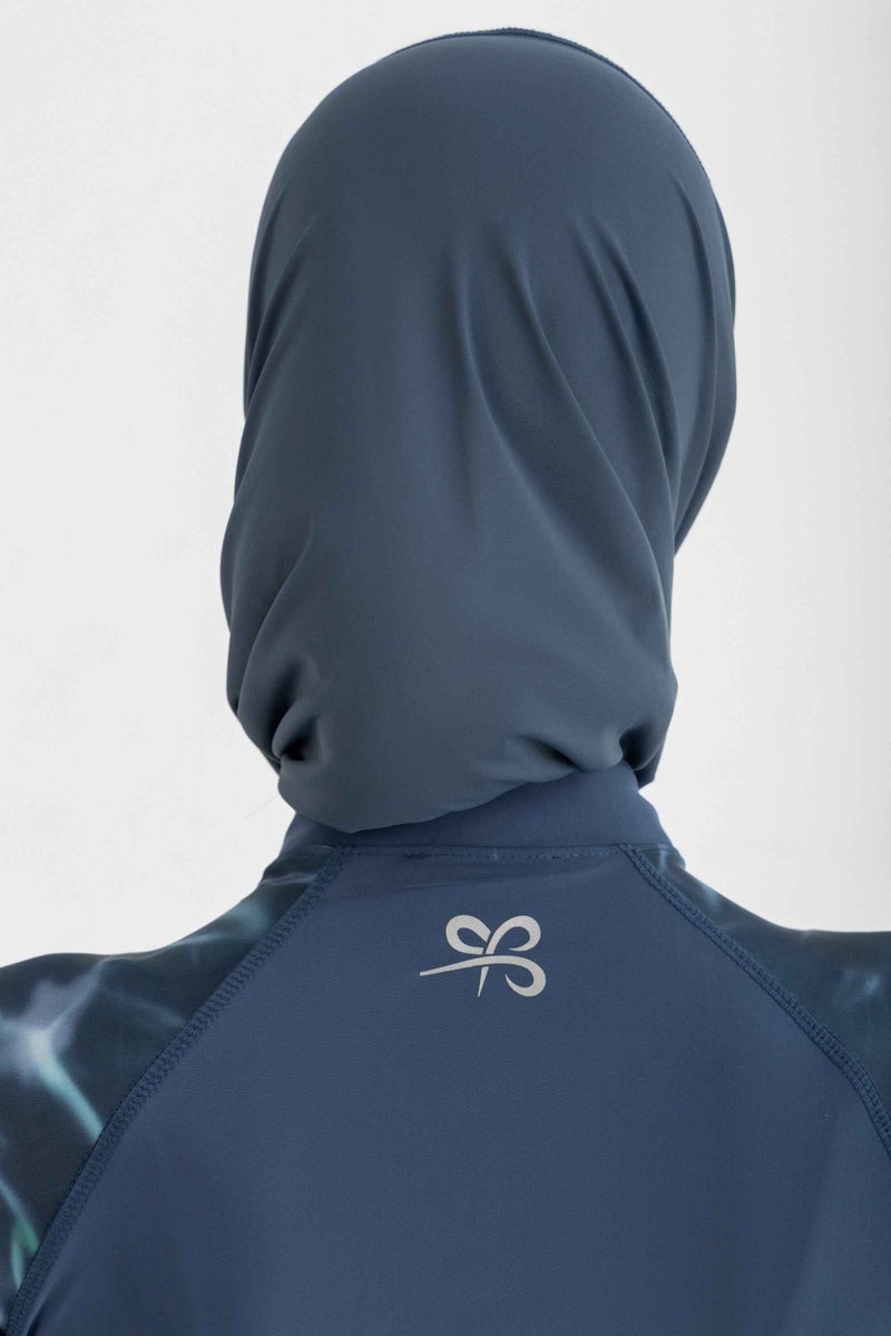 Libra Sport Ultra-Fit Swim Hijab - Verdiigris - Image 3