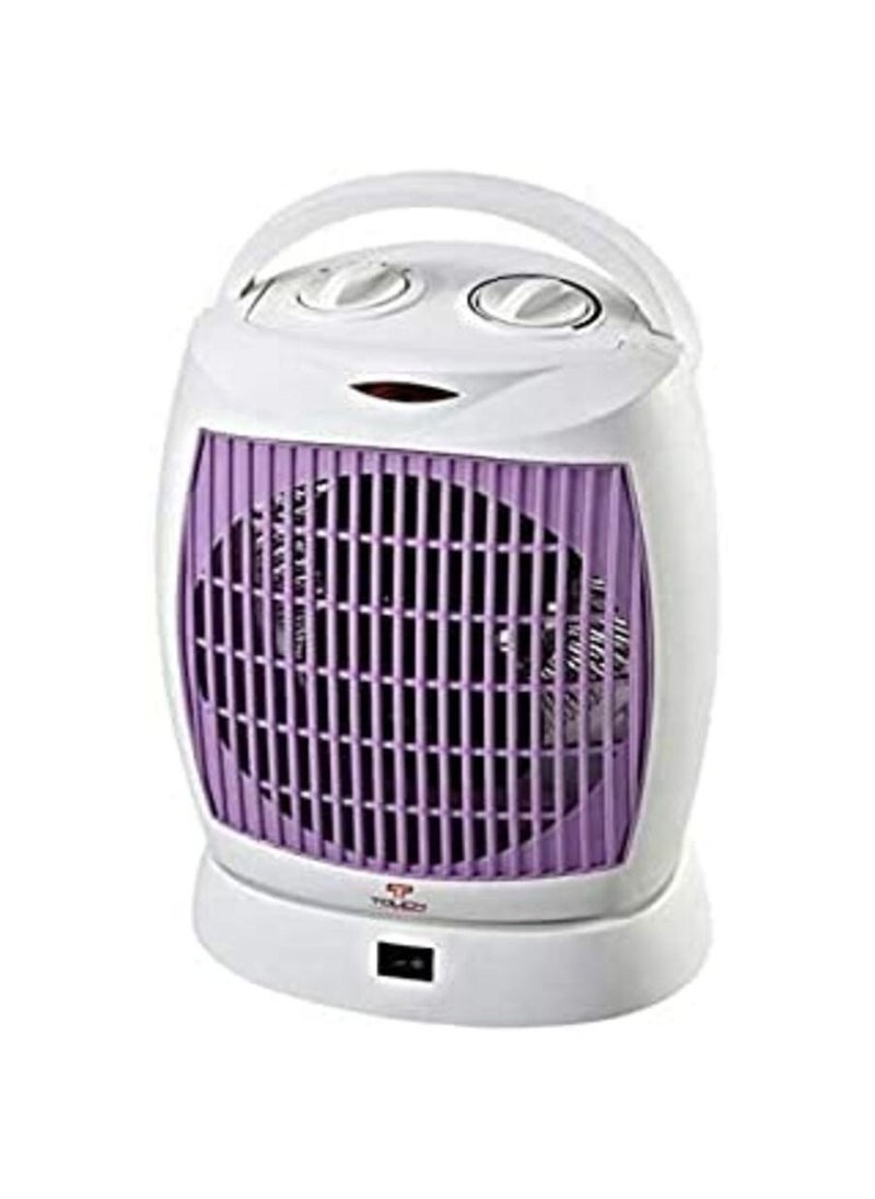 Touch Touch El-Zenouki 41109-ZNK Style Fan Heater - 2000 W purple/white 
