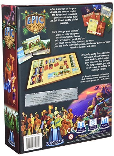 Floodgate Games Epic Resort 2Nd Edition Board Game - Image 2