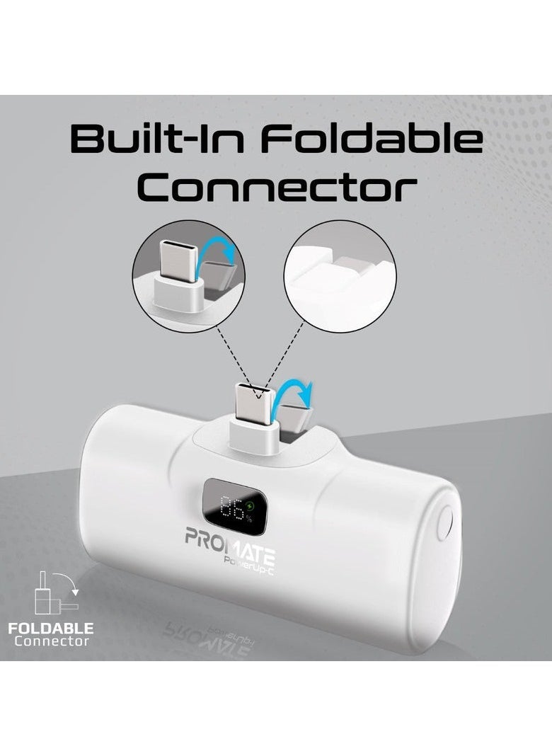 Promats Promate PowerUp-C Ultra-Compact Fast charging Power Bank with In-Built USB-C Connector  - Image 5