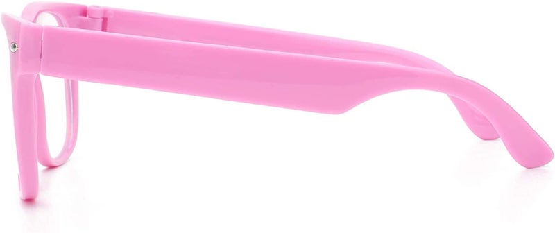 OWL Retro Baby Pink Anti Blue Light Blocking Computer Kids UV Reading Gaming Glasses - Image 4