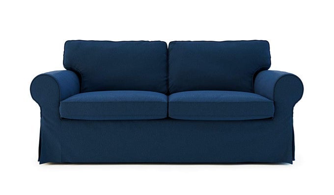 PRE SHRUNK COTTON EKTORP LOVESEAT SOFA COVER FOR IKEA TWO SEATER EKTORP SLIPCOVERNOT FIT UPPLAND SERIES SOFA