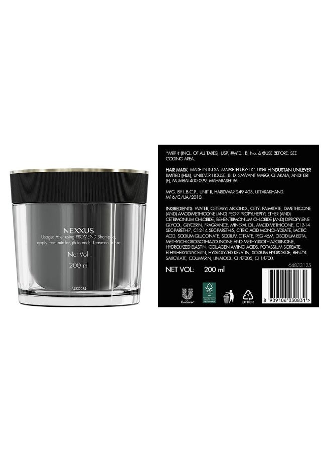 Nexxus Promend Repair Keratinizing Treatment Mask For Damaged Hair 200ml | 12 X Stronger | 200% Smoother | Crafted with Magnolia Parfum Fragrance Profile - Image 2