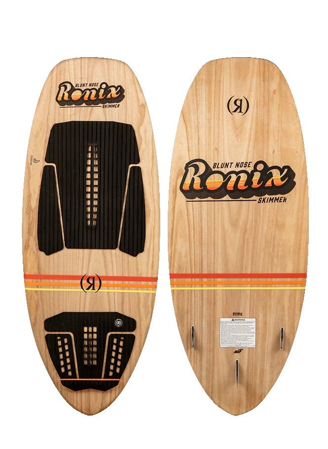 RONIX RONIX WAKESURF 2023 - Element Core - Blunt Nose Skimmer - Paulownia / Sunset  - Image 1