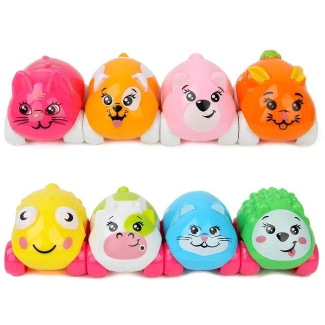 COSMOBABY Magnetic Animal Train Toy,Baby,Multicolor - Image 1