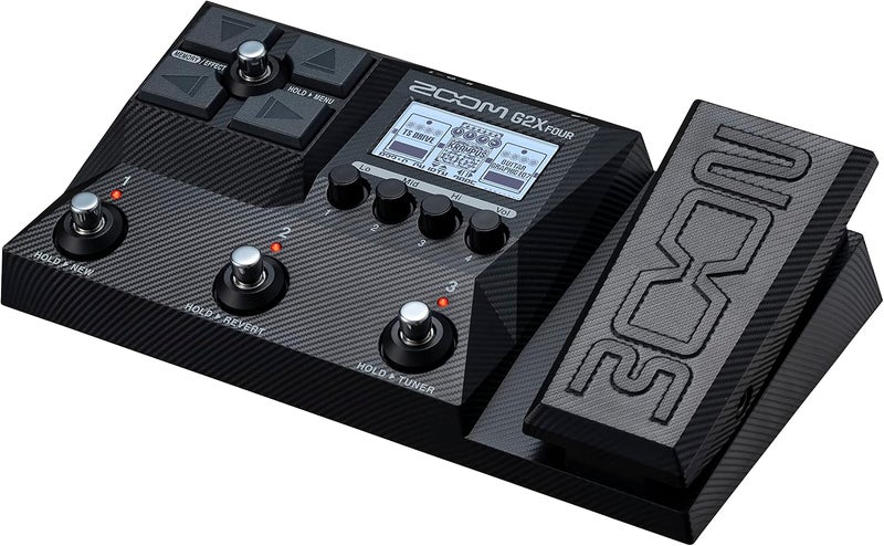 Zoom G2X Four Guitar Multi-Effects Processor with Expression Pedal - Image 3