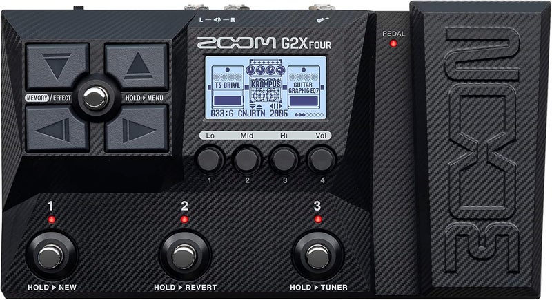Zoom G2X Four Guitar Multi-Effects Processor with Expression Pedal - Image 1