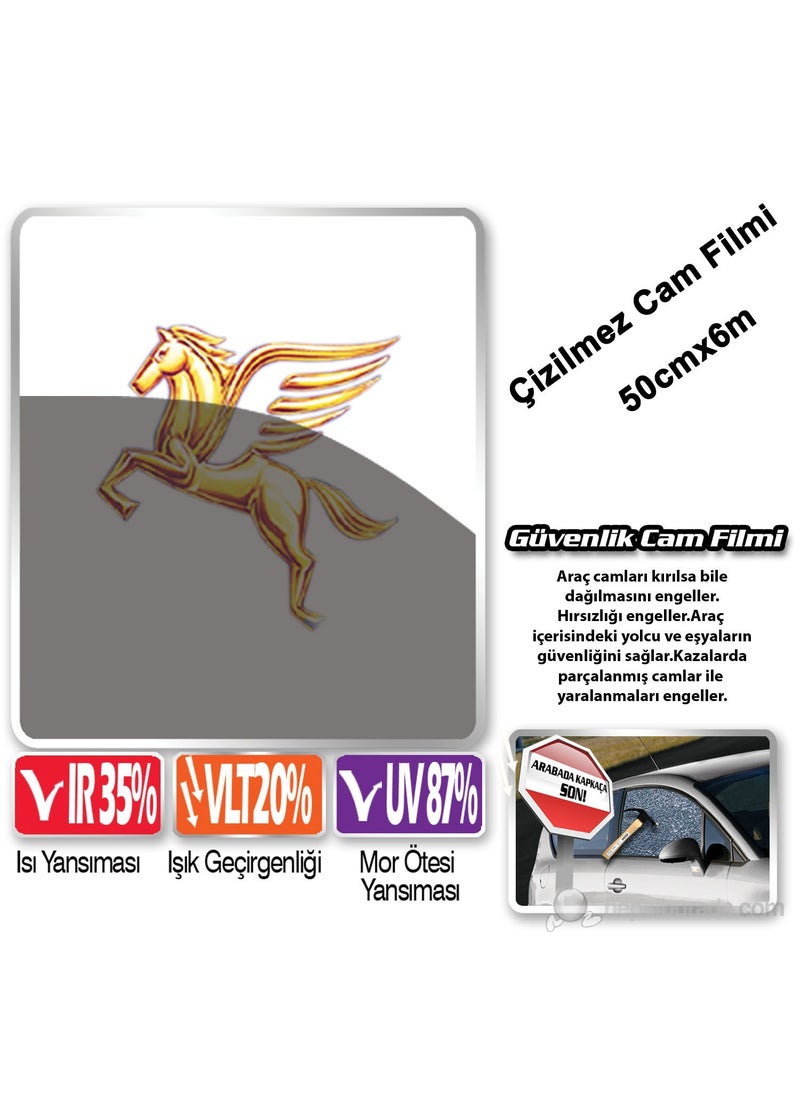 Automix - ANTI-SCRACH WINDOW FILM 6 MT BLACK - Image 1