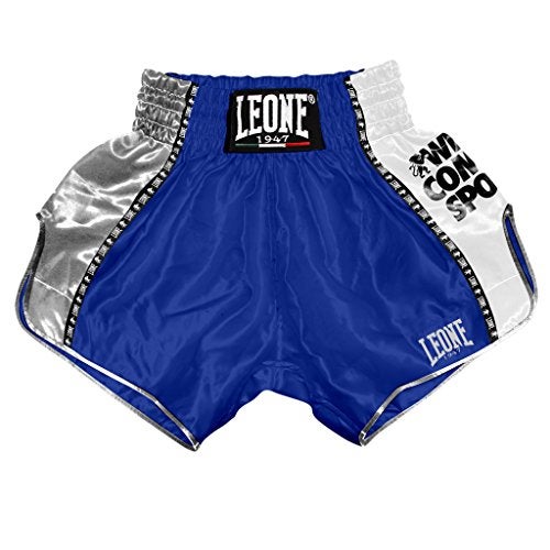 LEONE 1947 Unisex-Adult's Length Regular fit Kick-Thai Shorts, Blue - Image 4