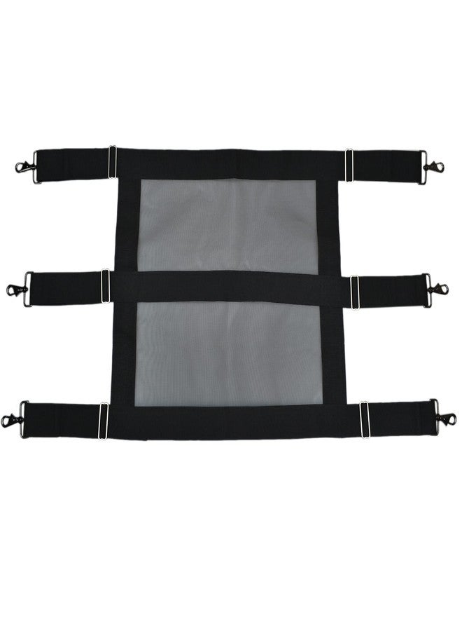vomvomp Adjustable Horse Stall Guard Keep Horse Securely in Stall with Mesh Allow Air Flow - Image 1