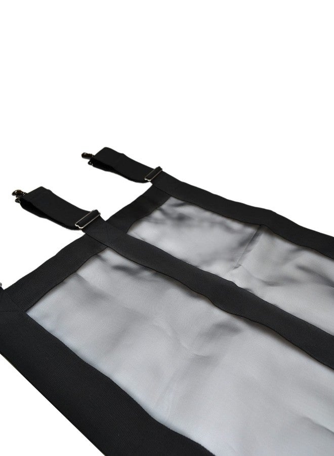 vomvomp Adjustable Horse Stall Guard Keep Horse Securely in Stall with Mesh Allow Air Flow - Image 2