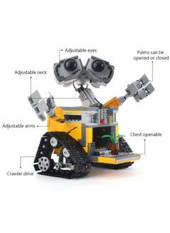Furtey 687-Piece Lego-Compatible Wall-E Building Kit - STEM Educational Model Set for Boys & Kids with Interactive Assembly Guide (Collector's Edition)  - Image 5