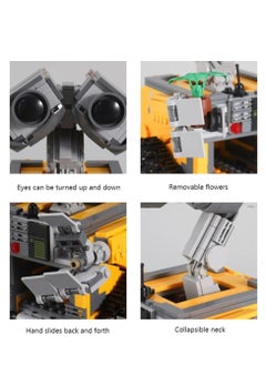 Furtey 687-Piece Lego-Compatible Wall-E Building Kit - STEM Educational Model Set for Boys & Kids with Interactive Assembly Guide (Collector's Edition)  - Image 4