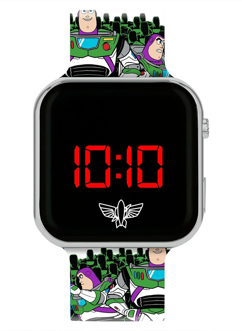 Disney Toy Story 5 LED Display Watch with Silicone Character Strap for Kids - TSF4003