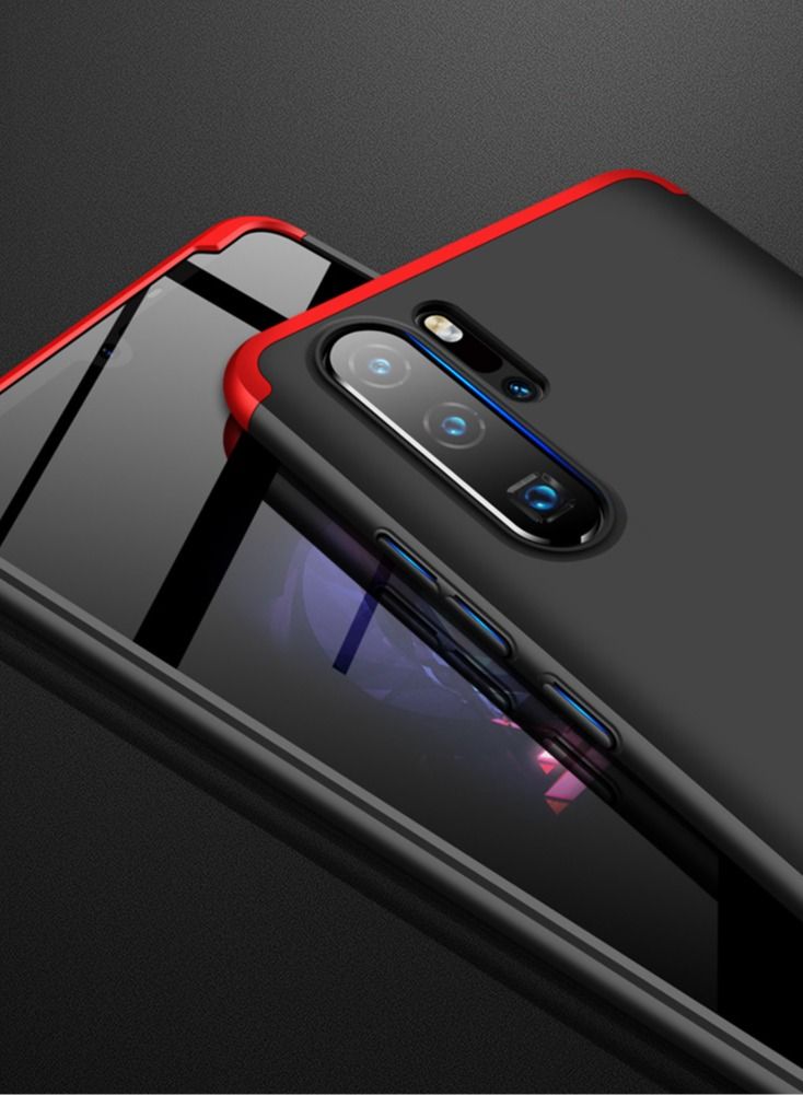 Loquat 360 All-Inclusive Contrast Color Splicing Protective Phone Case