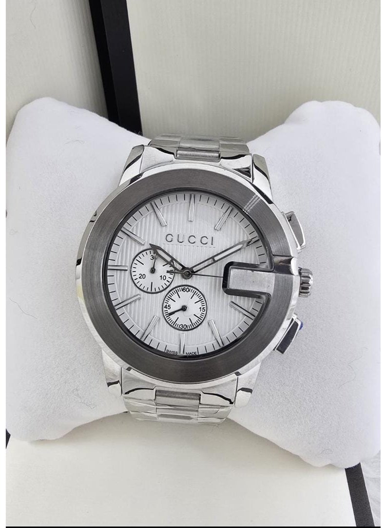 غوتشي ساعة يد رجاليه قودشي - Image 1