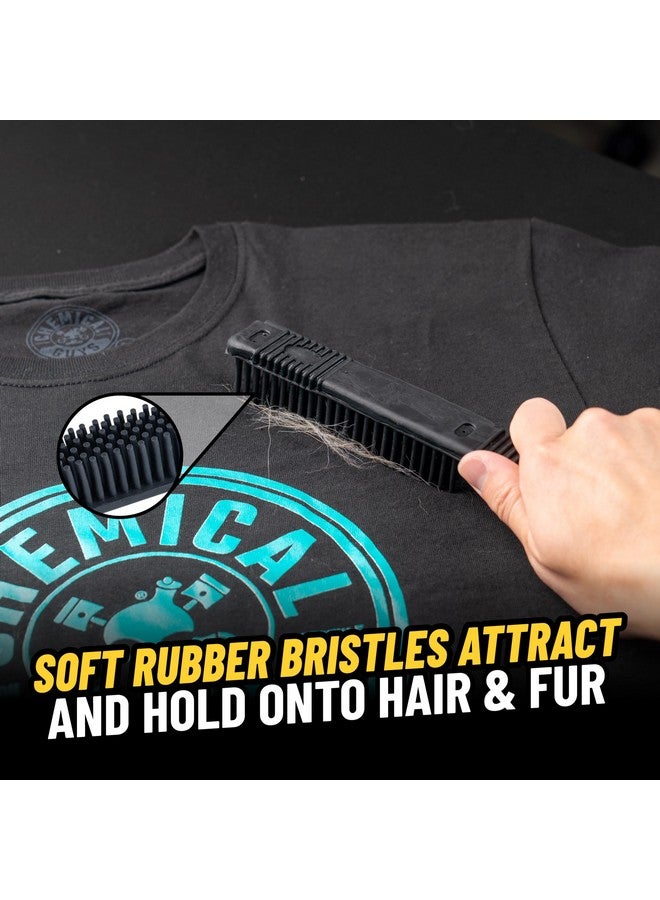 Chemical Guys ACC_S06 Professional Rubber Pet Hair Removal Brush, (Great for Cars, Trucks, SUVs, RVs, On-The-Go, Home, Furniture, & More) Black - Image 3