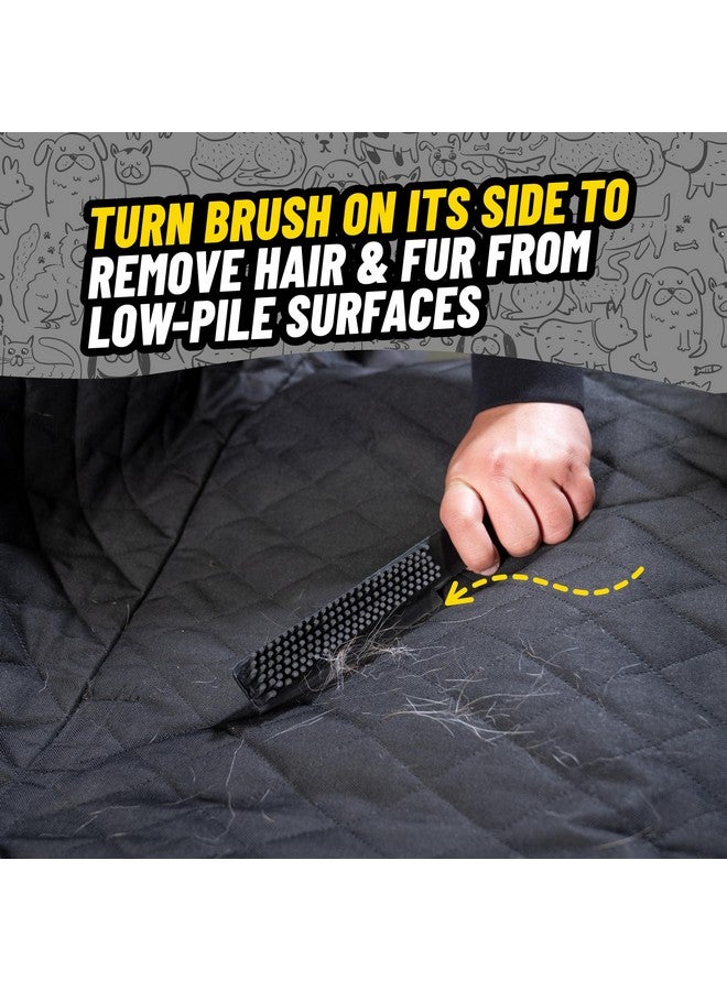 Chemical Guys ACC_S06 Professional Rubber Pet Hair Removal Brush, (Great for Cars, Trucks, SUVs, RVs, On-The-Go, Home, Furniture, & More) Black - Image 4