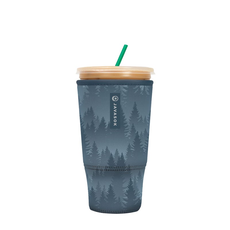 Sok It Java Sok Iced Coffee & Cold Soda Insulated Neoprene Cup Sleeve (Foggy Woods  XXLarge: 44-48oz) - Image 1