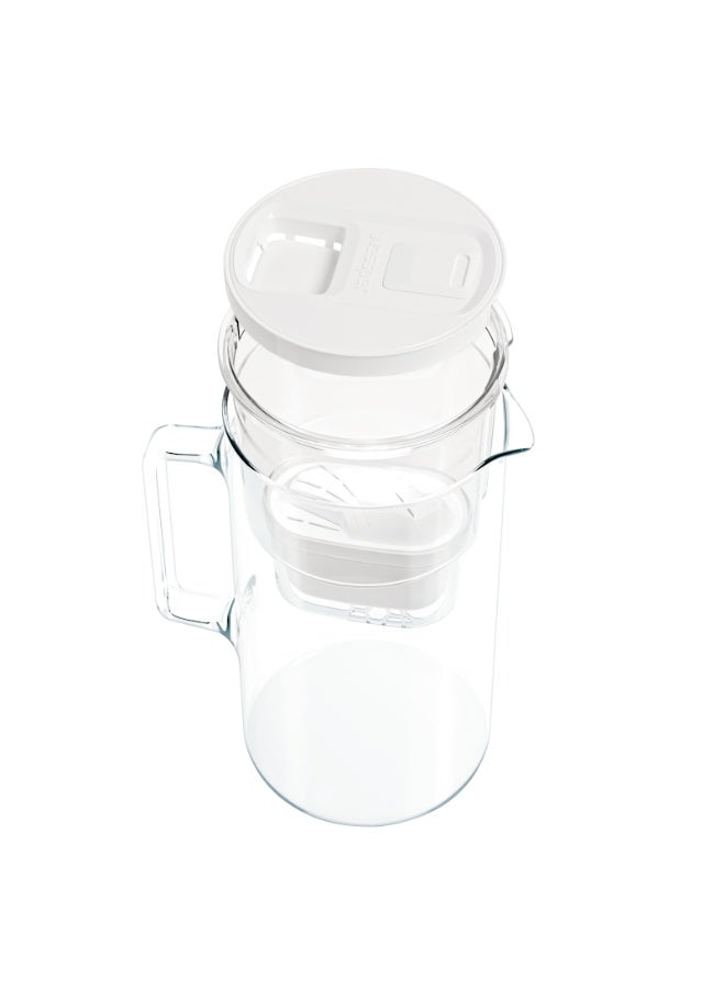 إبريق فلترة مياه ويسبر D2 بوروسيليكات AquaMax سعة 3 لتر – أبيض - Image 3