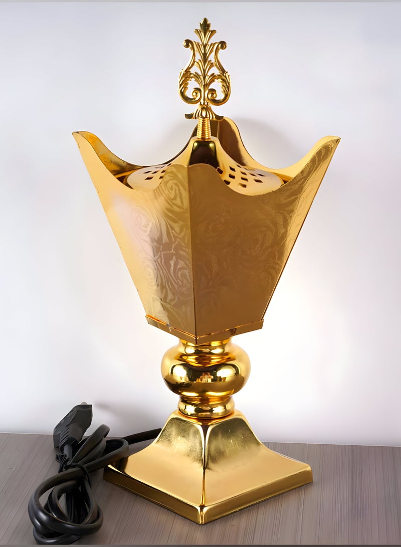 Premium Electric Incense Oud Holder Luxurious design for Home and Office Fragrance - Image 1