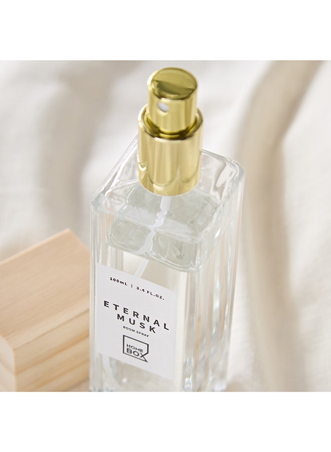 Home Box Eden Eternal Musk Room Spray with Wooden Lid - 100 ml - Image 3