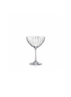 Crystalex Crystalex Coupette Glass Waterfall 340ml, Crystalline 