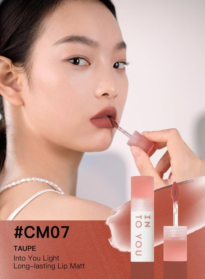 INTO YOU Matte Lipstick (CM07), Long Lasting, Moisturizing, Cloudy Lip Mud, Lipstick for Women - Image 2