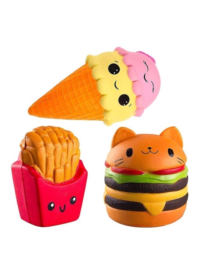 NIBEMINENT 3-Piece Slow Rising Squishies Uk Scented Squishy Toy Squeeze Stress Reliever - Image 1