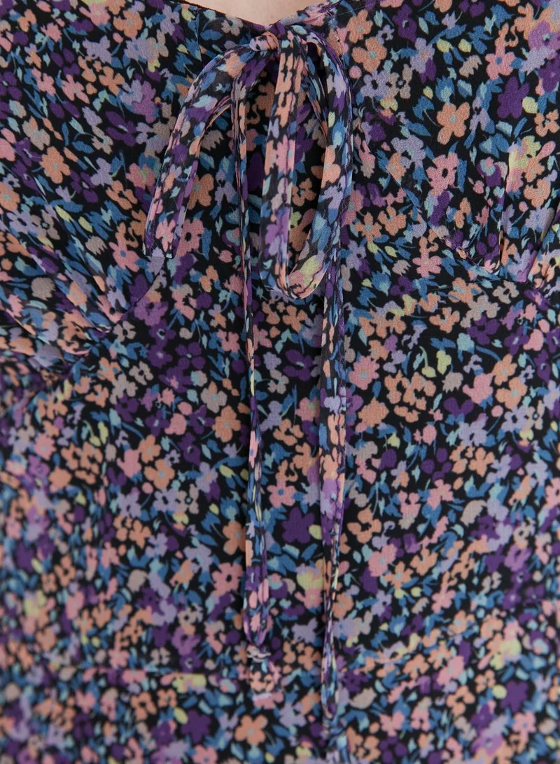 trendyol Floral Chiffon Dress