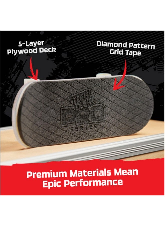 Tech Deck تكنيك ديك، لوحة أصابع سلسلة برو من بريماتيف مع عرض تخزين، مصممة للمحترفين؛ ألواح تزلج مصغرة أصلية، ألعاب أطفال للأعمار من 6 سنوات وما فوق - Image 4