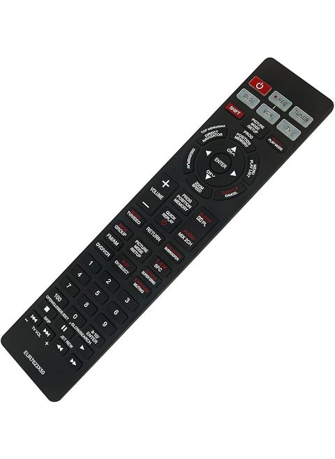 Replaced Eur7623X50 Remote Control Compatible With Panasonic Dvd Vcr Sa Ht790Vp Sa Ht810 Sa Ht80Ov Sc Ht810 Sc Ht800V Sc Ht810V Sa Ht79Q Sa Ht790V Sc Ht810V Sa Ht810V Sc Hi790 Sc Ht790V