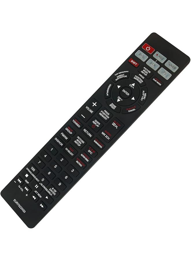 erorex - Replaced Eur7623X50 Remote Control Compatible With Panasonic Dvd Vcr Sa Ht790Vp Sa Ht810 Sa Ht80Ov Sc Ht810 Sc Ht800V Sc Ht810V Sa Ht79Q Sa Ht790V Sc Ht810V Sa Ht810V Sc Hi790 Sc Ht790V - Image 1