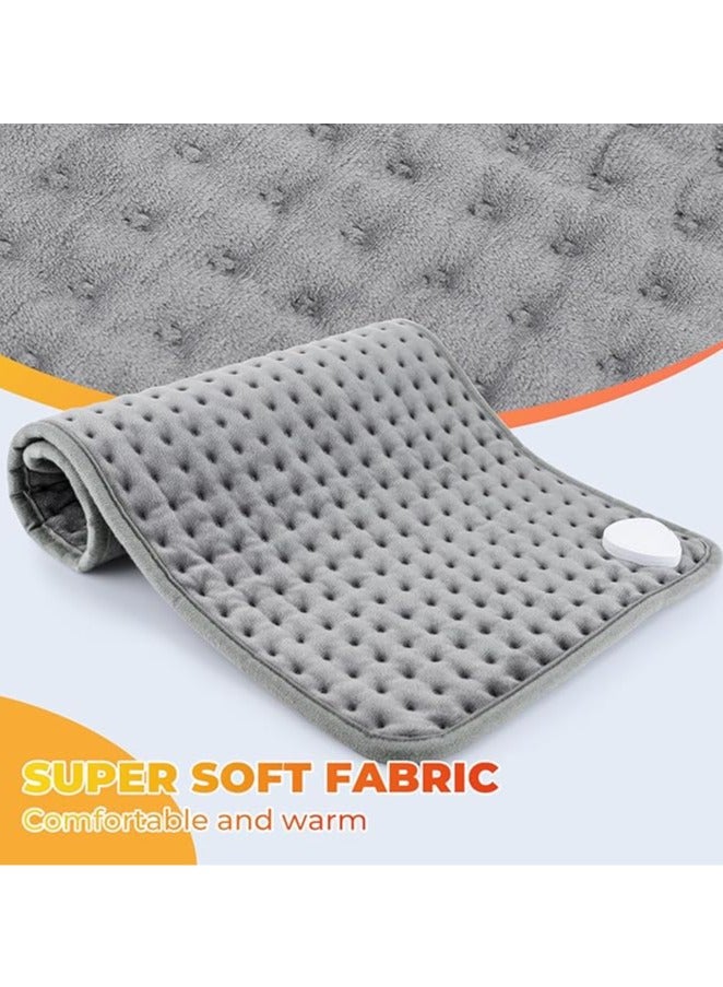 general Electric heating pad with automatic shutdown, fast heating technology and overheating protection, 9 temperature levels, 4 kinds of timer, for neck and shoulders - Image 4