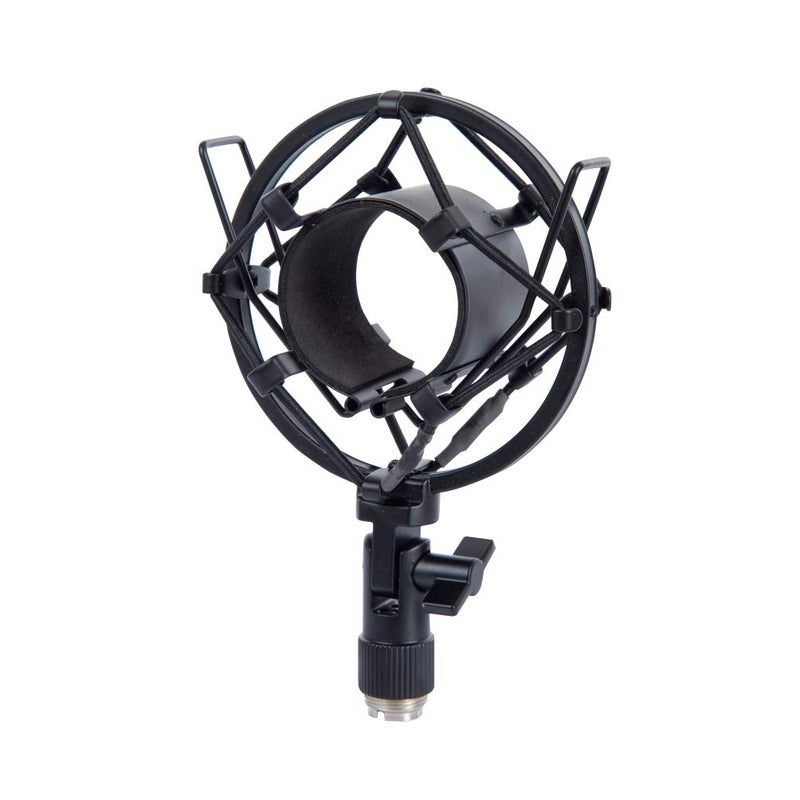 Hawk Proaudio SM02 Universal Shock Mount for Large Diaphragm Condenser Microphone, 42-48 mm (Black) - Image 4
