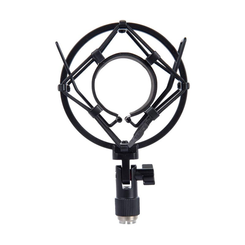 Hawk Proaudio SM02 Universal Shock Mount for Large Diaphragm Condenser Microphone, 42-48 mm (Black) - Image 3