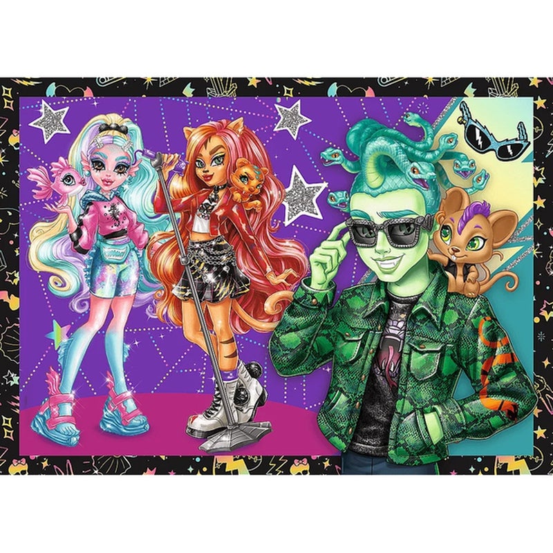 Trefl - Puzzle 4in1 Monster High Electrifying Day 54+48+35+70 Pieces - 34655 - Image 3