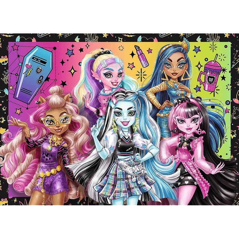 Trefl - Puzzle 4in1 Monster High Electrifying Day 54+48+35+70 Pieces - 34655 - Image 5
