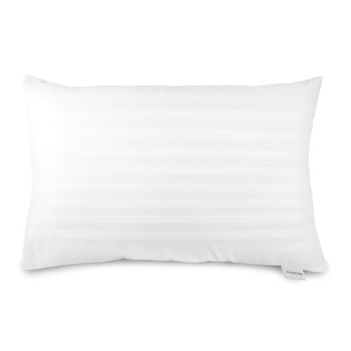 MAXNAP Striped Sleep Plus Hollow Fiber Sleeping Pillows | Soft & Fluffy Support | Elegant Satin Striped Fabric | Standard 24 x 16 Inch | Pack of 1 - Image 1
