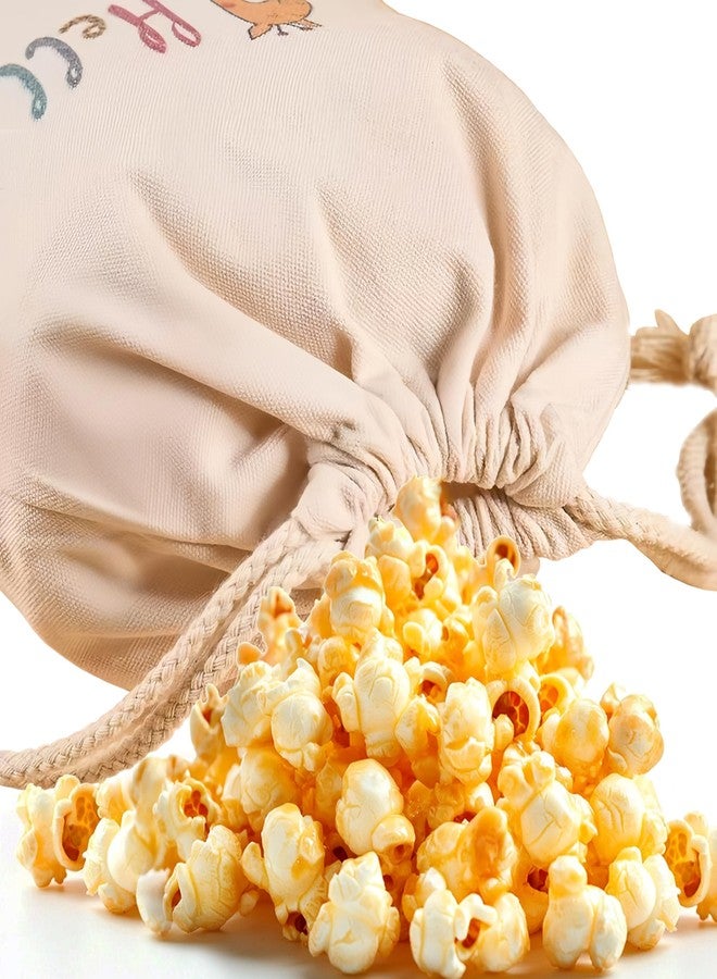 كيه أر. ليف كيس تحضير الفشار في الميكروويف من KR. LIF، مصنوع من القطن الطبيعي، قابل لإعادة الاستخدام، مثالي لأكياس الفشار، سهل الحمل أثناء التنقل - Image 4