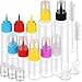 YGDZ Icing Bottle for Cookie Decorating 10 PCS Writer Squeeze Bottles Small Easy Squeeze Bottle 1 2 and 4 ounces Icing Cookie Supplies for Food Coloring Frosting Cookie Decorating Kit - Image 2