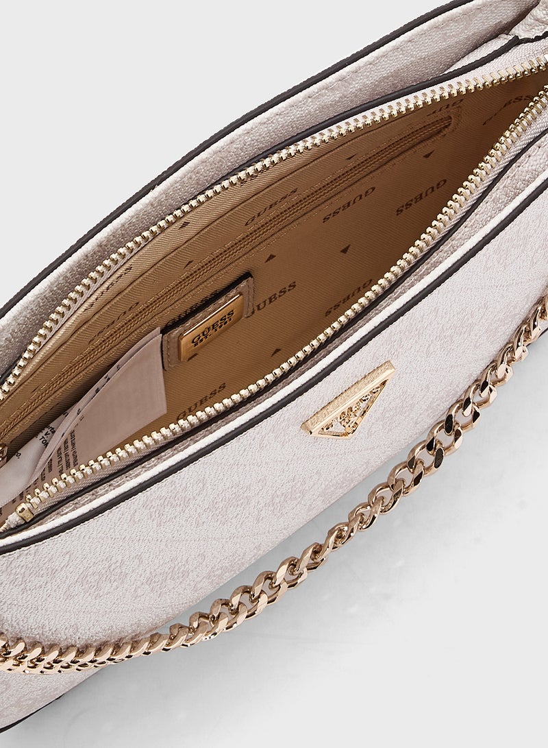 GUESS NOELLE II MINI TP ZP SHLDR BAG  - Image 5